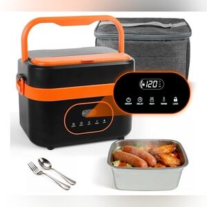 Cordless Electric Lunch Box 18,000mAh Self-Heating 1.5L Rechargeable MSRP$80 NEW